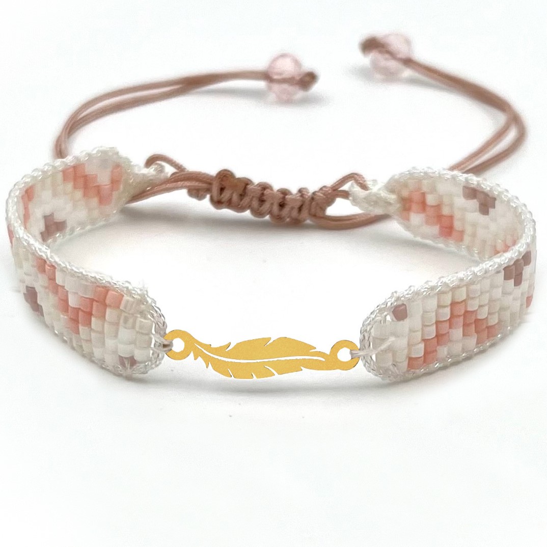 دستنبد طلا زنانه با پلاک طلا میوکی دیانا گالری کد08012