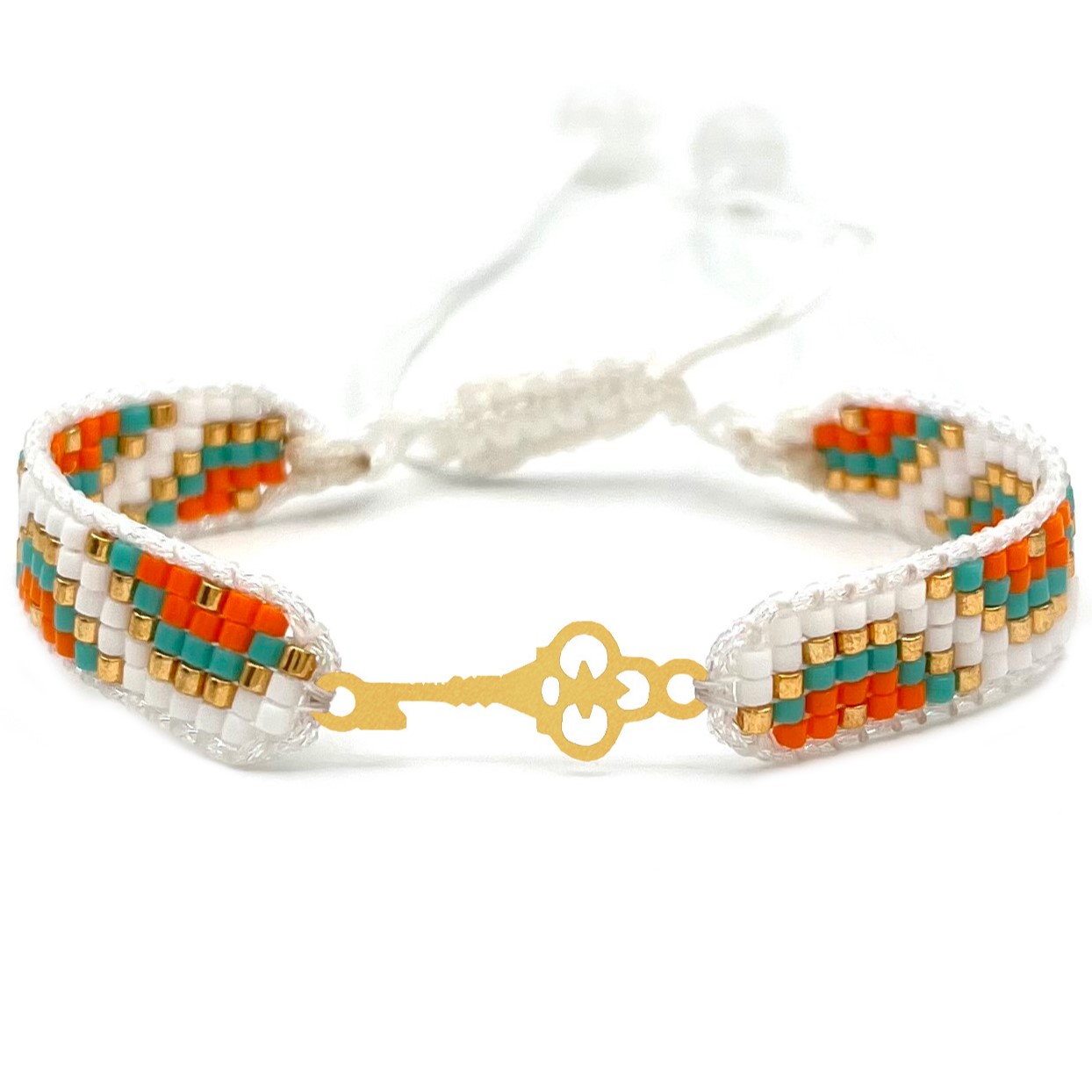 دستنبد طلا زنانه با پلاک طلا میوکی دیانا گالری کد07037