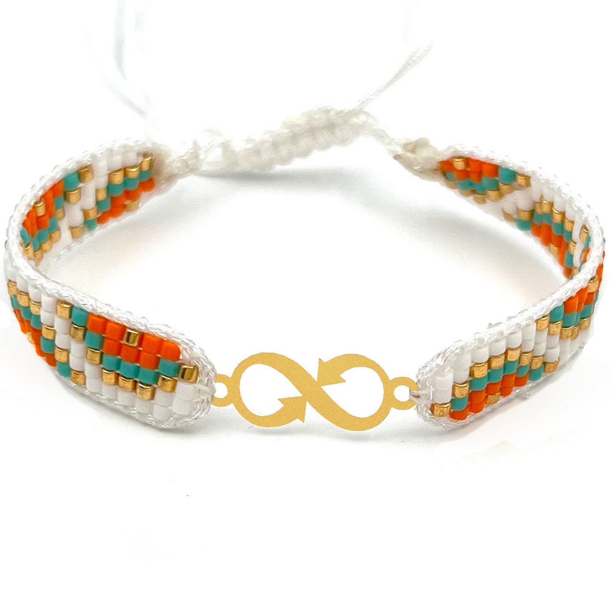 دستنبد طلا زنانه با پلاک طلا میوکی دیانا گالری کد07016