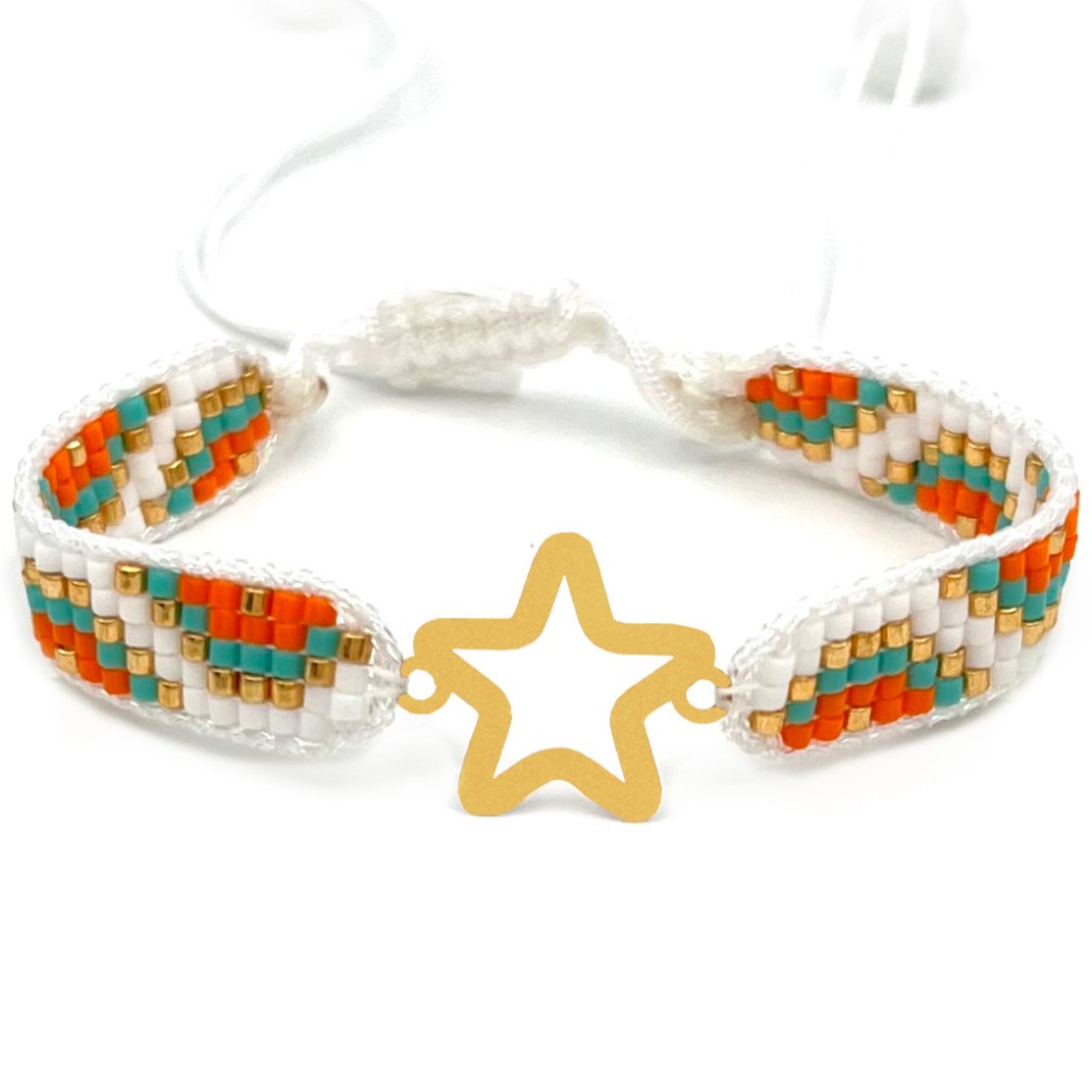 دستنبد طلا زنانه با پلاک طلا میوکی دیانا گالری کد07015