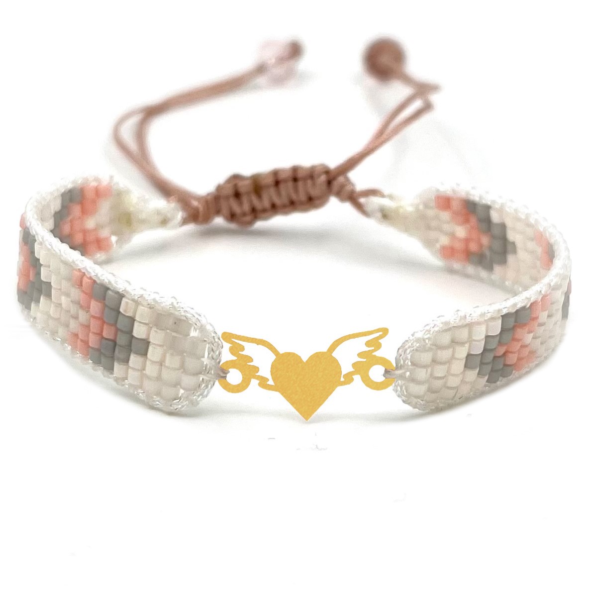 دستنبد طلا زنانه با پلاک طلا میوکی دیانا گالری کد06024