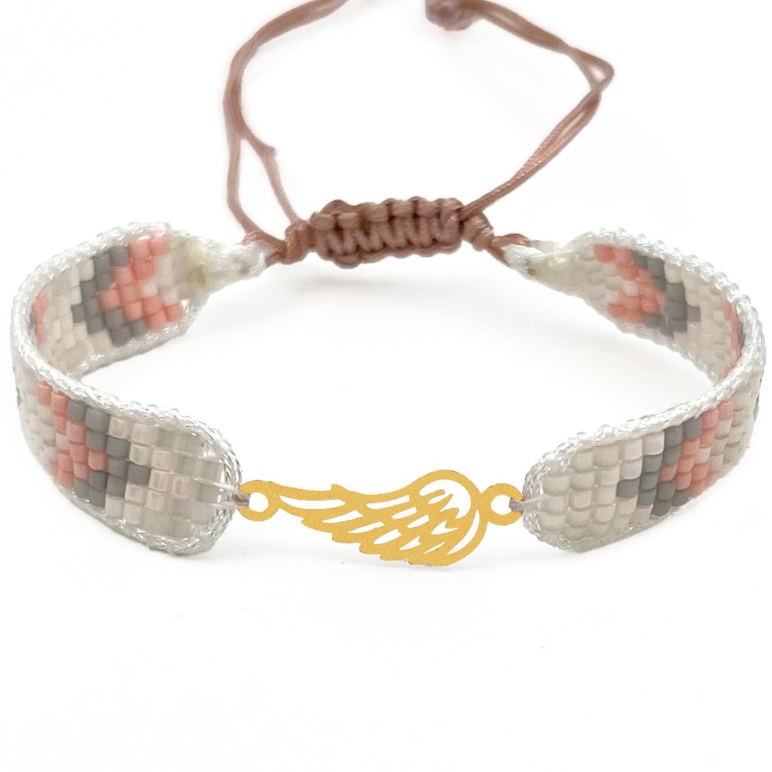 دستنبد طلا زنانه با پلاک طلا میوکی دیانا گالری کد06014