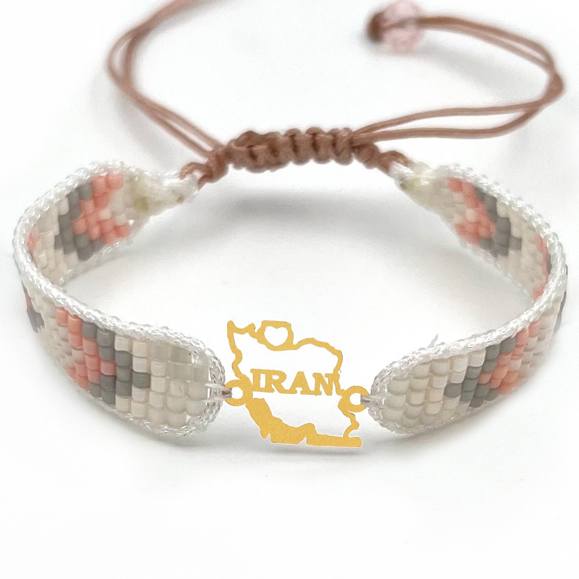 دستنبد طلا زنانه با پلاک طلا میوکی دیانا گالری کد06011