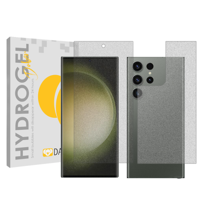 محافظ صفحه نمایش مات گوشی سامسونگ Galaxy S23 Ultra دبن مدل Tough به همراه محافظ پشت گوشی