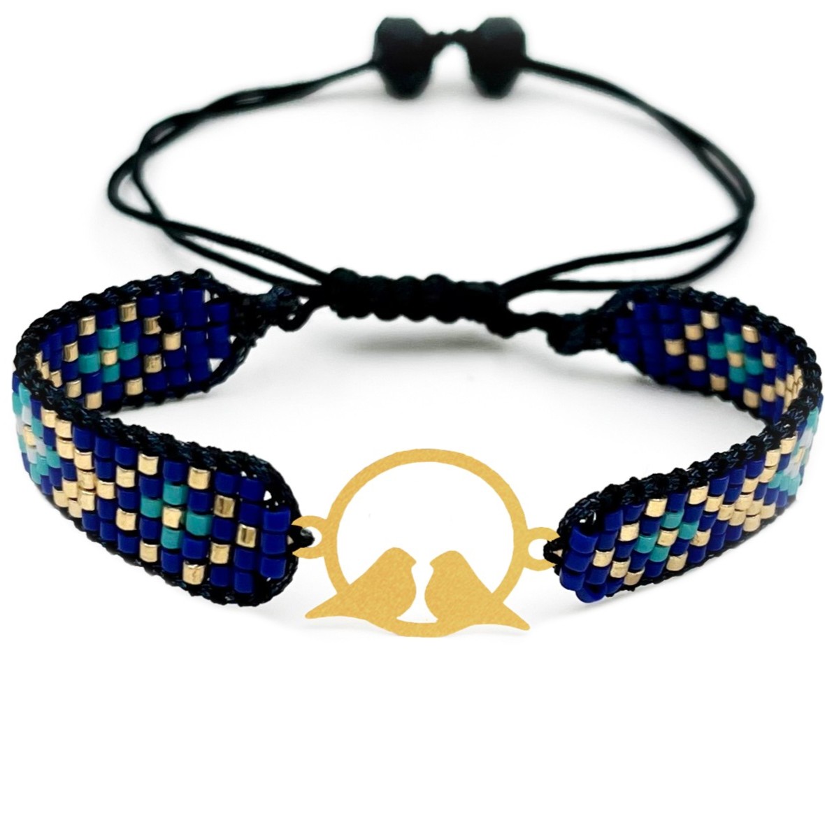 دستنبد طلا زنانه با پلاک طلا میوکی دیانا گالری کد04029