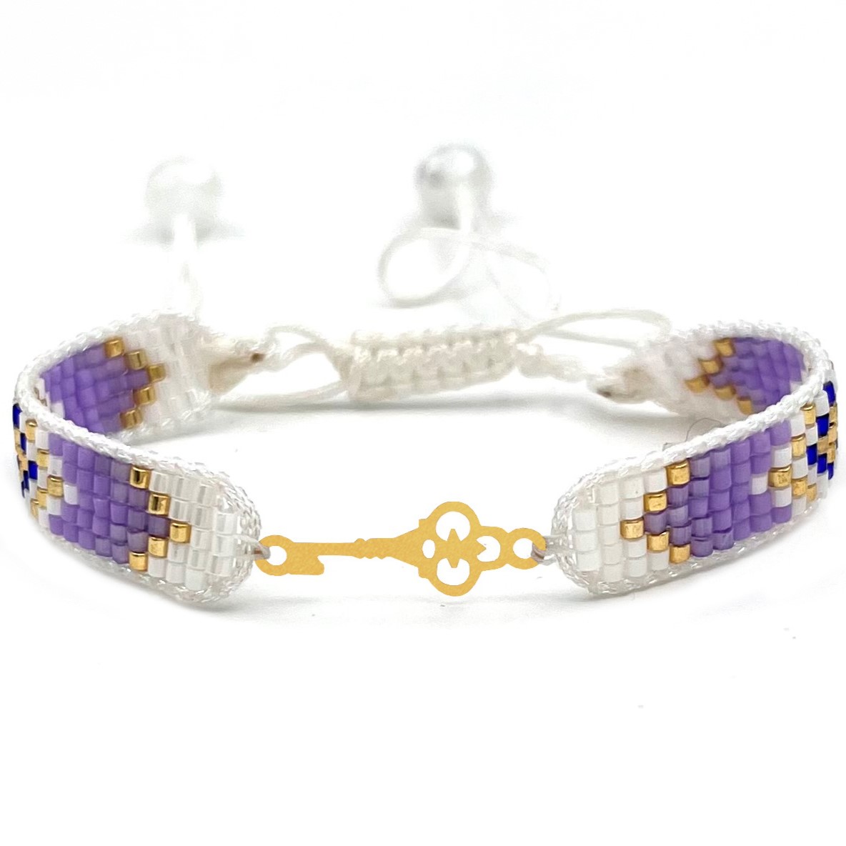 دستنبد طلا زنانه با پلاک طلا میوکی دیانا گالری کد02037