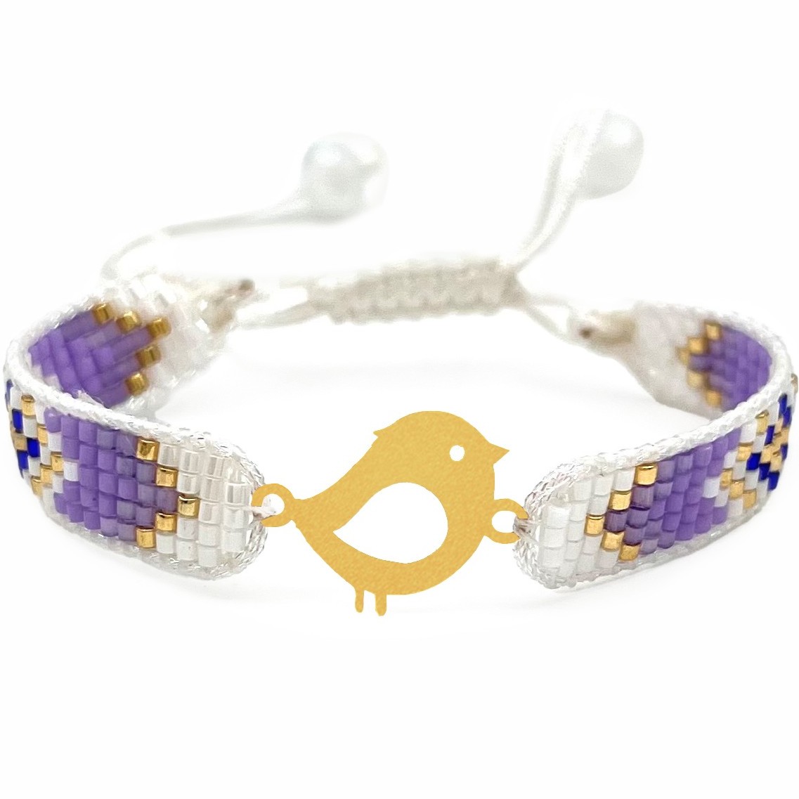 دستنبد طلا زنانه با پلاک طلا میوکی دیانا گالری کد02030