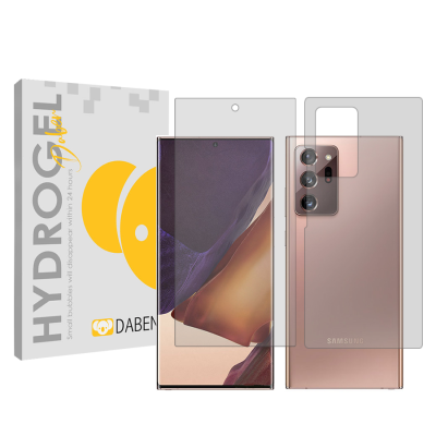 محافظ صفحه نمایش شفاف گوشی سامسونگ Galaxy Note20 Ultra 5G دبن مدل Tough به همراه محافظ پشت گوشی