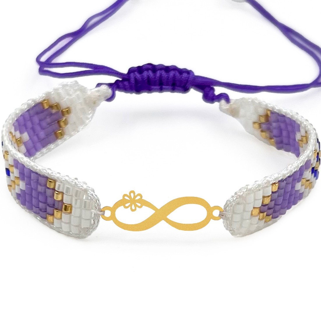 دستنبد طلا زنانه با پلاک طلا میوکی دیانا گالری کد02010