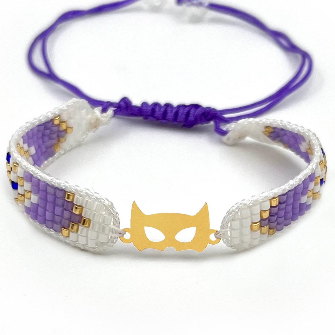 دستنبد طلا زنانه با پلاک طلا میوکی دیانا گالری کد02009