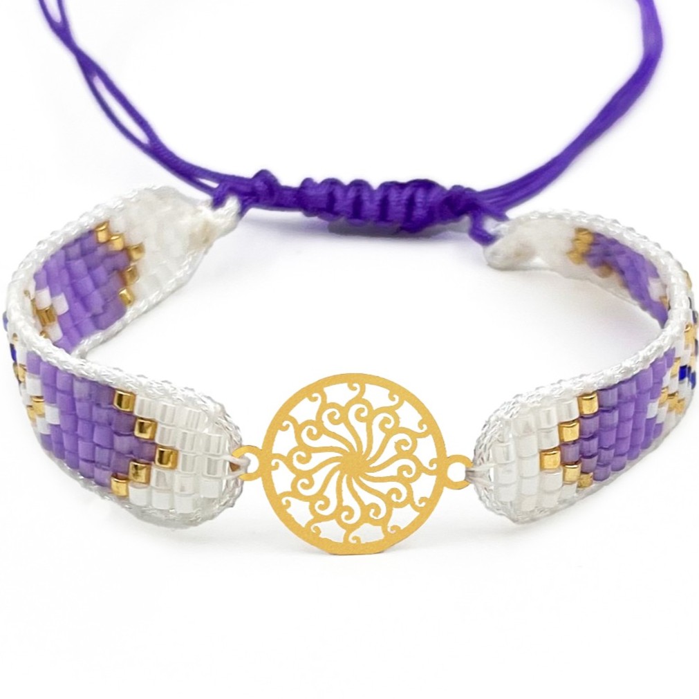 دستنبد طلا زنانه با پلاک طلا میوکی دیانا گالری کد02008