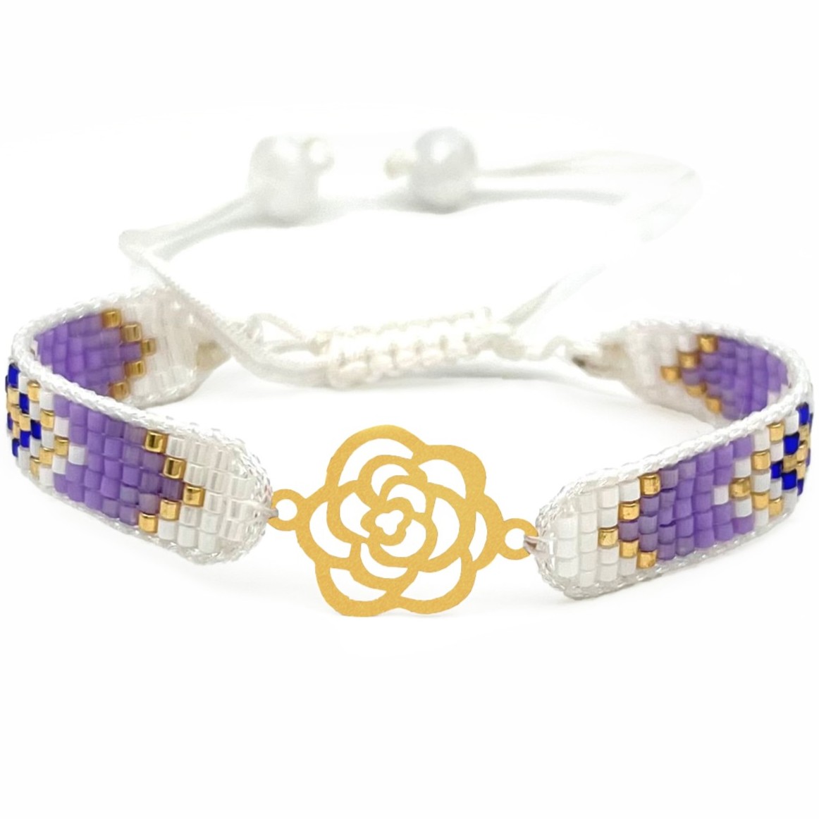 دستنبد طلا زنانه با پلاک طلا میوکی دیانا گالری کد02028