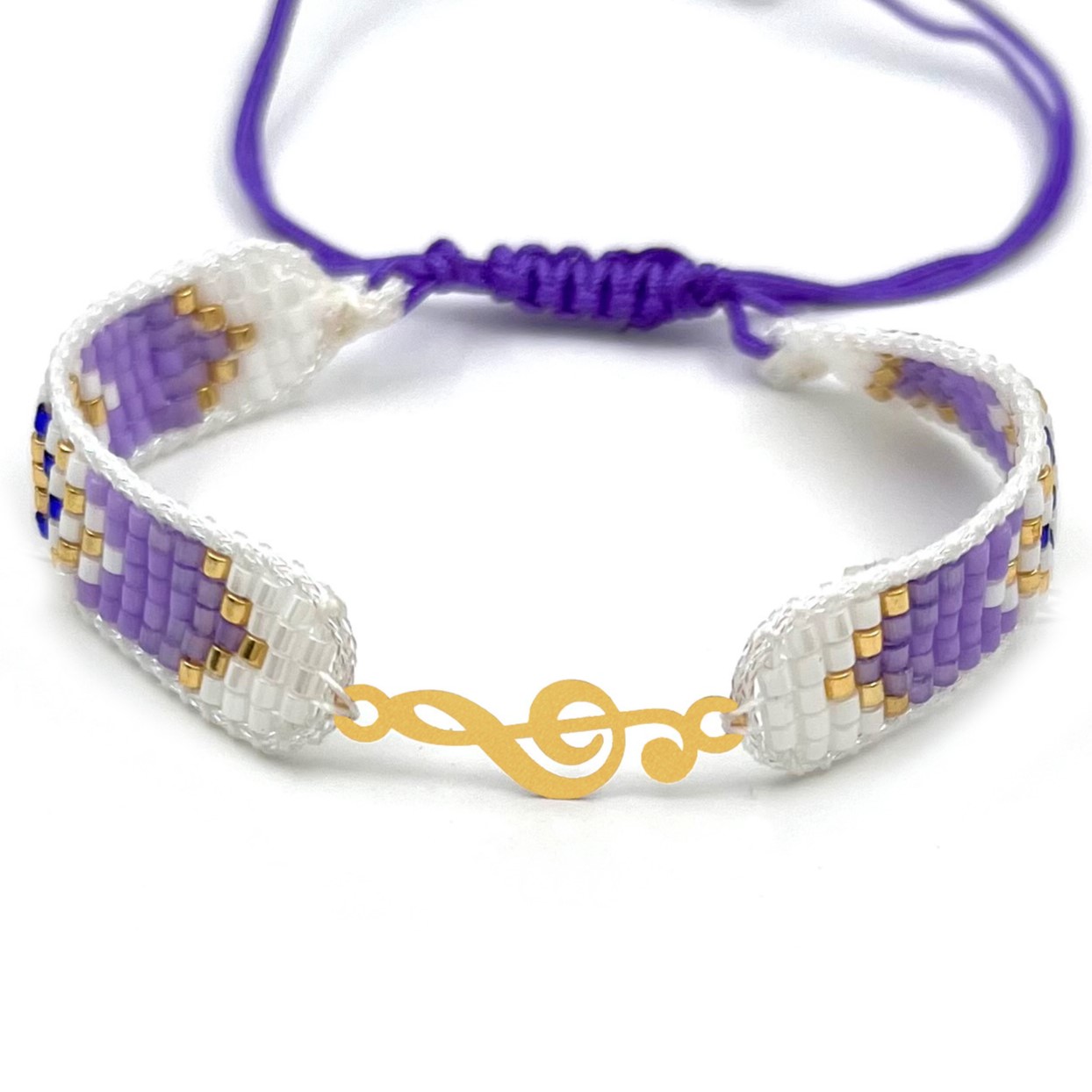 دستنبد طلا زنانه با پلاک طلا میوکی دیانا گالری کد02004