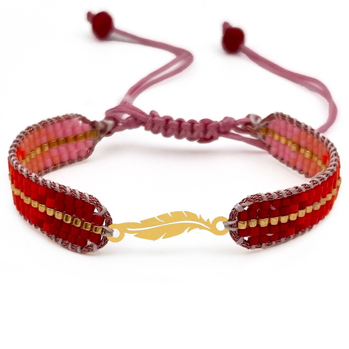 دستنبد طلا زنانه با پلاک طلا میوکی دیانا گالری کد 01012