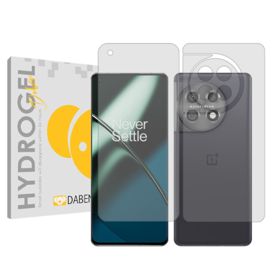 محافظ صفحه نمایش شفاف گوشی وان پلاس 11 دبن مدل Tough به همراه محافظ پشت گوشی