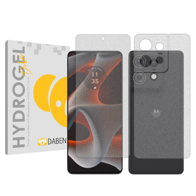 محافظ صفحه نمایش مات گوشی موتورولا Edge 50 Pro دبن مدل Tough به همراه محافظ پشت گوشی