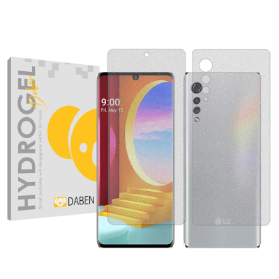 محافظ صفحه نمایش مات گوشی ال جی Velvet دبن مدل Tough به همراه محافظ پشت گوشی