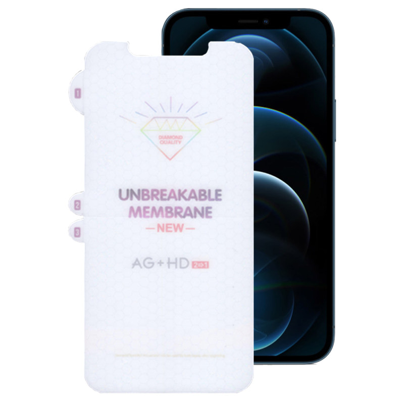 گلس گوشی اپل iPhone 12 Pro Max بوف مدل Hydrogel-Double