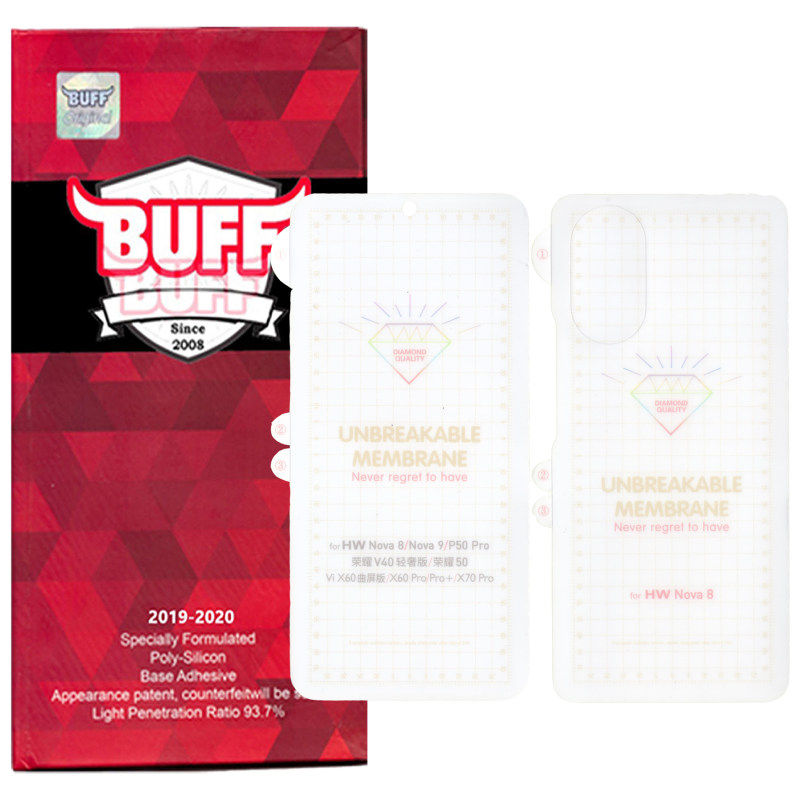 محافظ صفحه نمایش و پشت گوشی هوآوی Nova 8 بوف مدل Hydrogel محافظ صفحه نمایش و پشت گوشی هوآوی Nova 8 بوف مدل Hydrogel