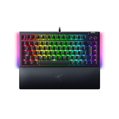کیبورد گیمینگ ریزر مدل RAZER BLACKWIDOW V4 75% کیبورد مخصوص بازی ریزر مدل RAZER BLACKWIDOW V4 75%