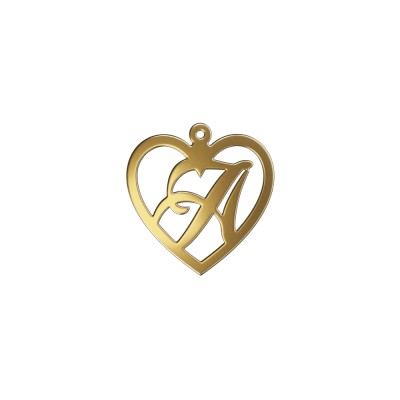 آویز طلا زنانه مدوپد مدل A کد kc19056