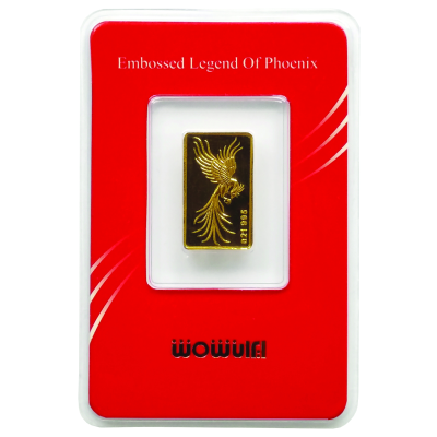 طلا گرمی 24 عیار ایران‌شمش مدل is-0.4