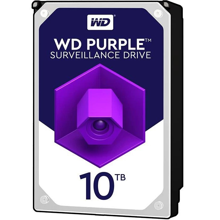 هارد دیسک اینترنال وسترن دیجیتال مدلPURPLE WD102PURP ظرفیت 10 ترابایت