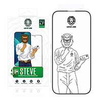 گلس گوشی اپل iPhone 14 Pro Max گرین مدل 3D Elegant