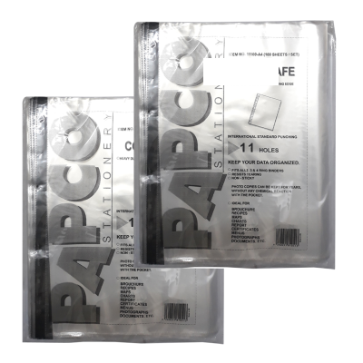 کاور کاغذ پاپکو سایز A4 کد P24 بسته 2 عددی