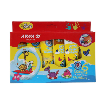 رنگ انگشتی 6 رنگ آریا مدل 7015 رنگ انگشتی 6 رنگ آریا مدل 7015