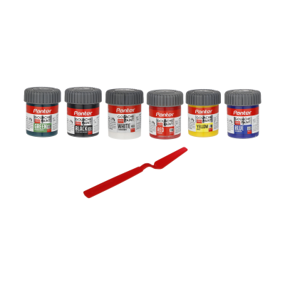 گواش 6 رنگ پنتر کد GP-711-6 گواش 6 رنگ پنتر کد GP-711-6