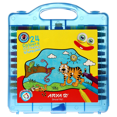 پاستل روغنی 24 رنگ آریا مدل 2031 پاستل روغنی 24 رنگ آریا مدل 2031