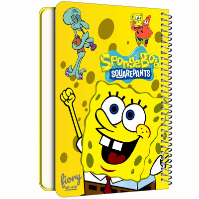 دفتر نقاشی مستر راد مدل باب اسفنجی طرح فانتزی کد fiory 1837 دفتر نقاشی مستر راد مدل باب اسفنجی طرح فانتزی کد fiory 1837