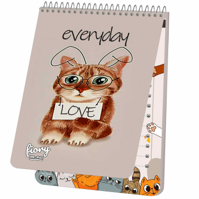 دفترچه یادداشت مستر راد طرح گربه فانتزی کد fiory 1774 دفترچه یادداشت مستر راد طرح گربه فانتزی کد fiory 1774