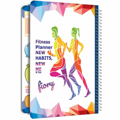 دفتر برنامه ریزی مستر راد مدل تناسب اندام کد fitness 1644