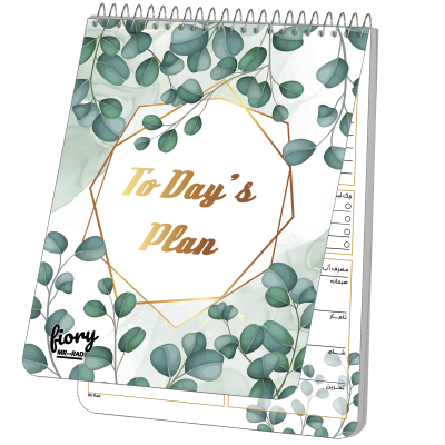 دفترچه یادداشت 50 برگ مستر راد مدل to do list طرح برگ کد fiory 1768
