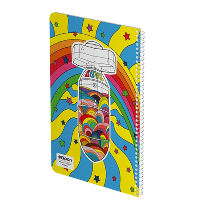 دفتر نقاشی 40 برگ الیپون کد 2891675