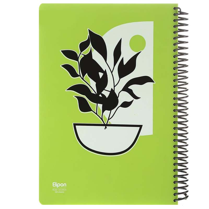 دفتر مشق 100 برگ الیپون مدل 8131623 کد 154213