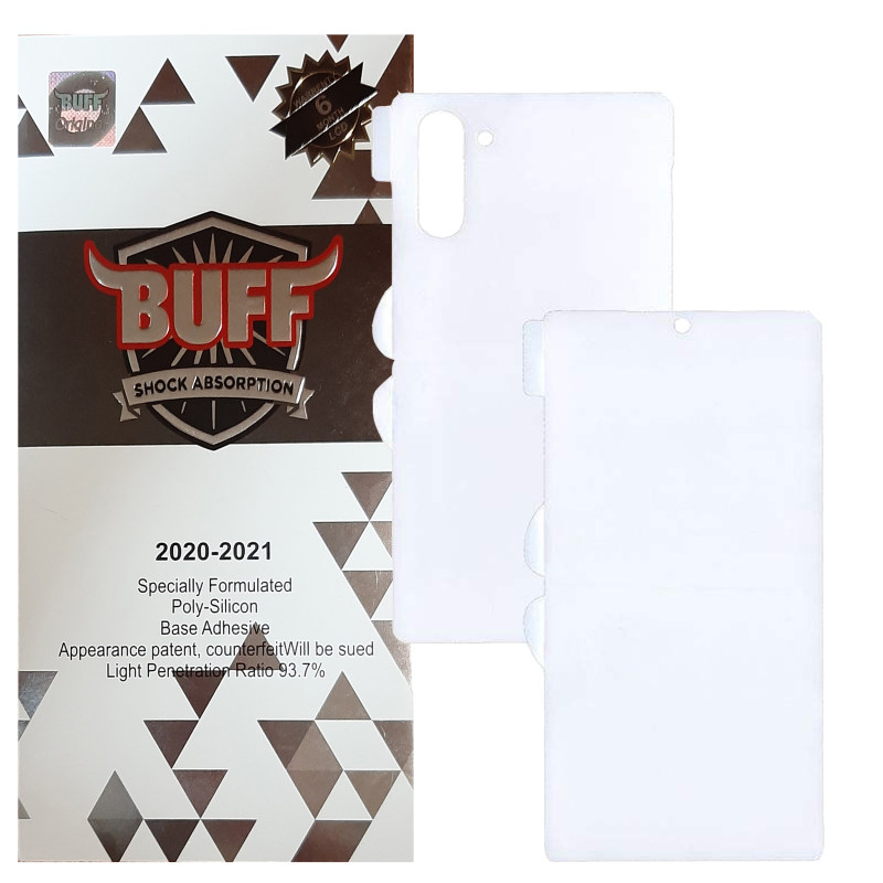 محافظ صفحه نمایش و پشت گوشی سامسونگ Galaxy Note 10 بوف مدل HgC15