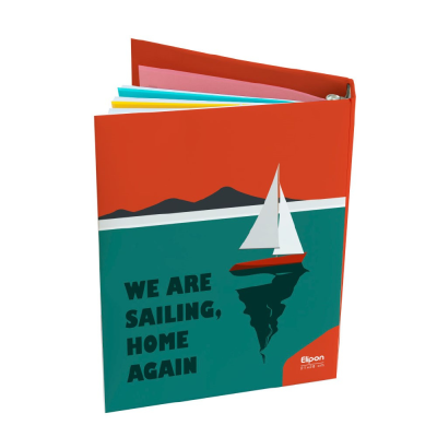 دفتر کلاسوری 100 برگ الیپون کد 2881640 دفتر کلاسوری 100 برگ الیپون کد 2881640