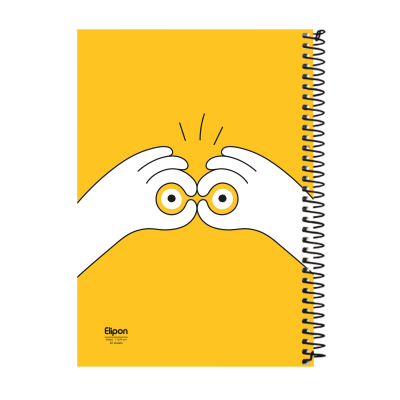 دفتر مشق 40 برگ الیپون کد 2121527