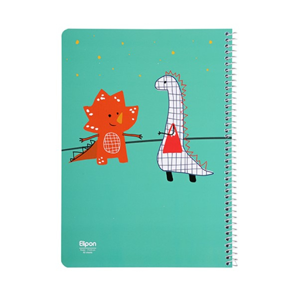 دفتر مشق 60 برگ الیپون کد 2211535