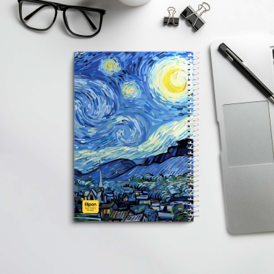 دفتر مشق 100 برگ الیپون کد 2451456