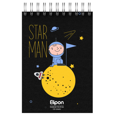 دفتر یادداشت 80 برگ الیپون کد 2621362  دفتر یادداشت 80 برگ الیپون کد 2621362