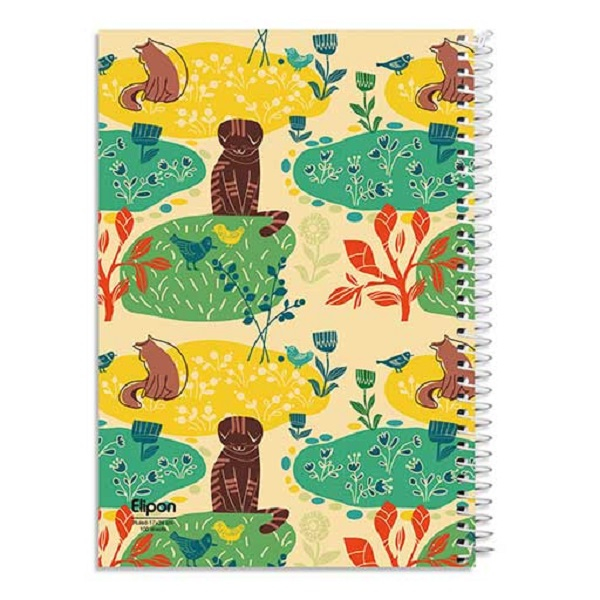 دفتر مشق 100 برگ الیپون کد 2391275