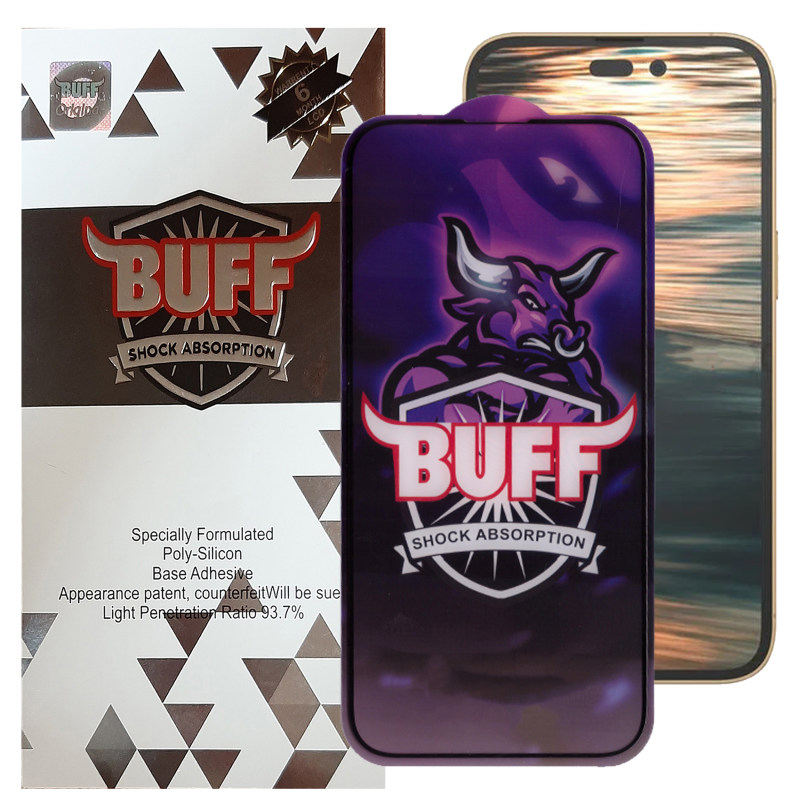 گلس گوشی اپل iPhone 14 Pro بوف مدل 5D Buffer-G