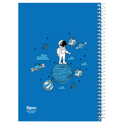 دفتر مشق 80 برگ الیپون کد 2332209