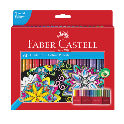 مداد رنگی 60 رنگ فابر کاستل مدل classic مداد رنگی 60 رنگ فابر کاستل مدل classic