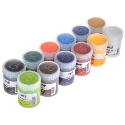 گواش 12 رنگ پارس مدل 0036 گواش 12 رنگ پارس مدل 0036