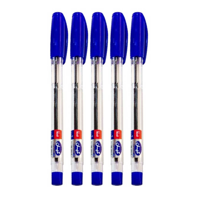 خودکار کیان قطر نوشتاری 1 میلی متر بسته 5 عددی خودکار کیان قطر نوشتاری 1 میلی متر بسته 5 عددی